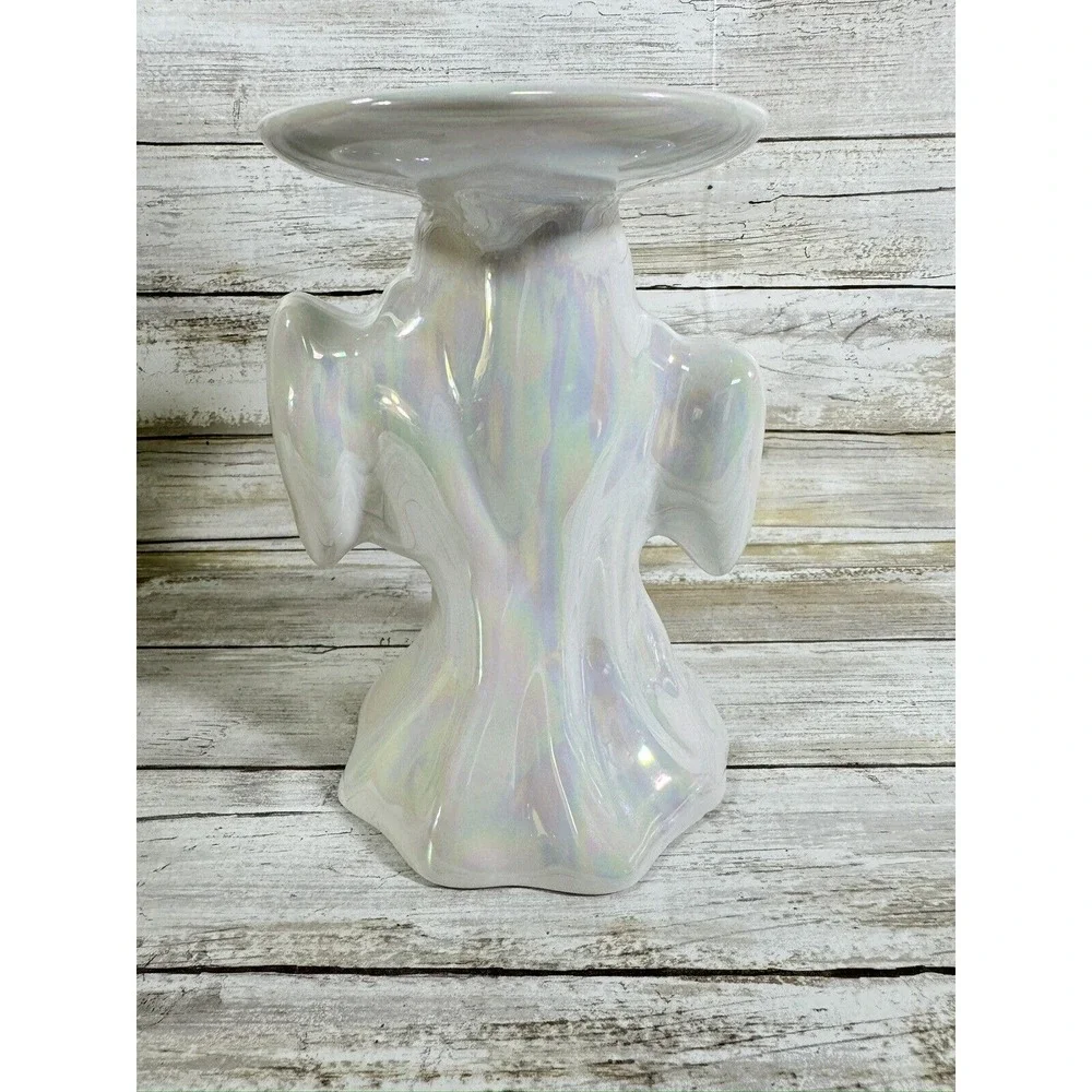 BRAND NEW 2024 Halloween‎ GHOST 3-Wick Candle Pedestal BOXED Bath & Body Works